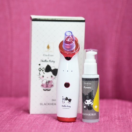 【マイメロディ50th記念セール】ハローキティ美顔吸引器+KEANAKIREIクロミ50mlセット